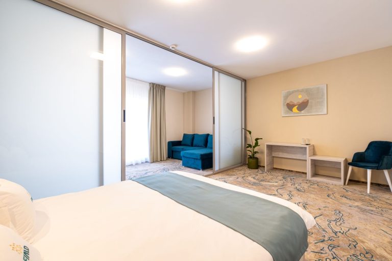 Executive cu canapea extensibila si acces la spa