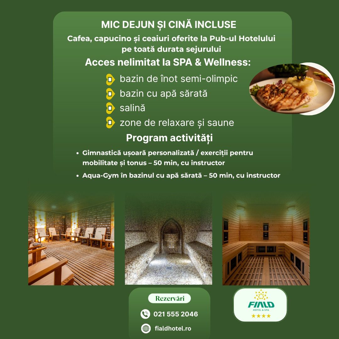 3 nopți la preț de 2 – Cazare cu Demipensiune (2)